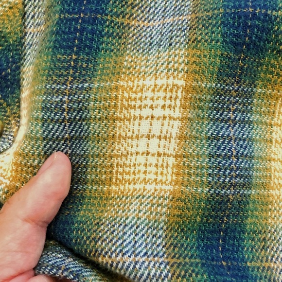 Billabong Plaid Shirt Colorful Plaid Pattern Streetwear Button Down Shirt. Small - Picture 4 of 14